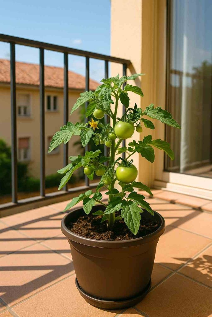 cultivar tomates en maceta